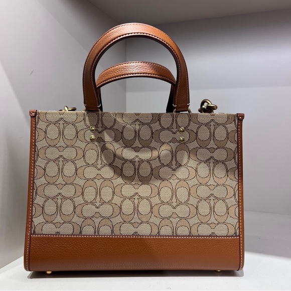 Disney X Coach Dempsey Carryall Jacquard With Mickey Mouse Print Tote Bag CM198 - Picture 2 of 9